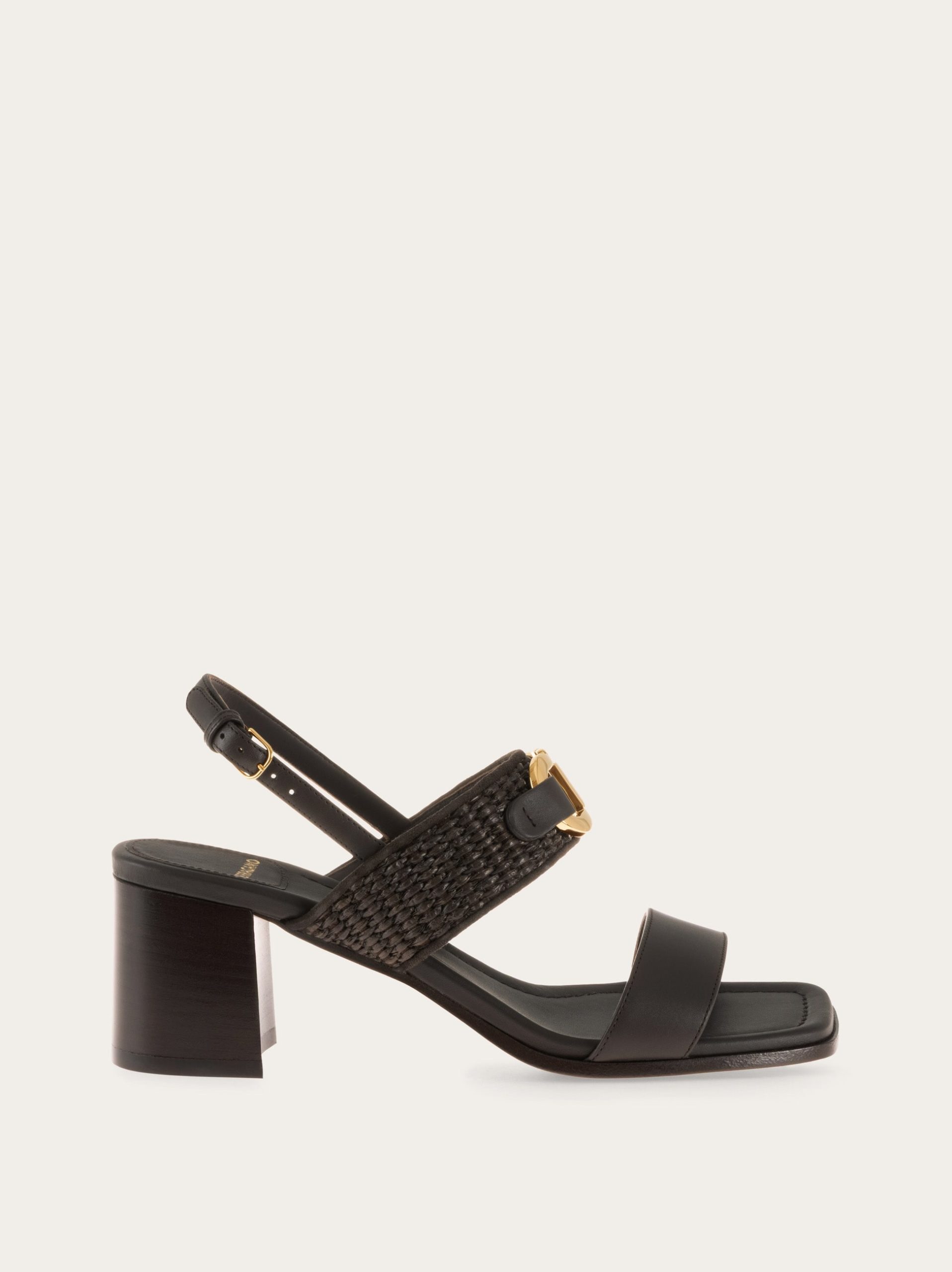 Ferragamo Sandal with Gancini ornament - Image 1